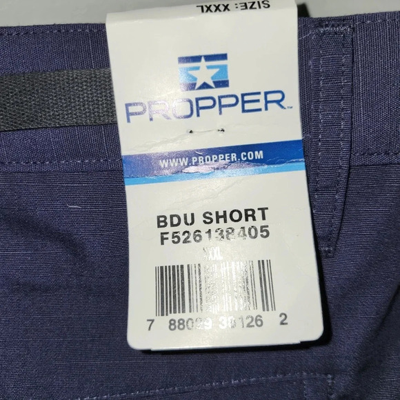 Propper men's navy blue shorts size 3XL new with tags - Picture 5 of 5